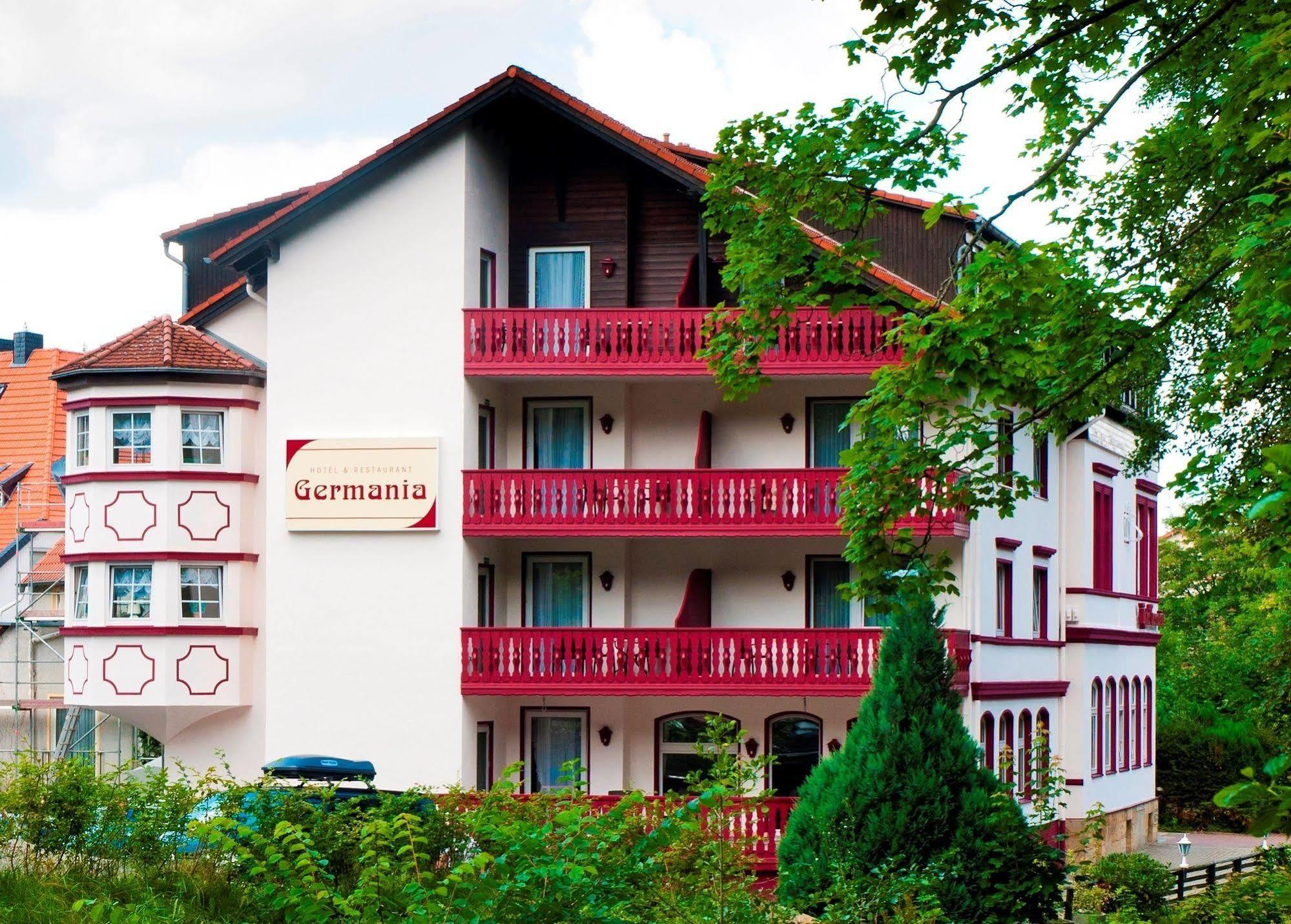 Regiohotel Germania Am Kurpark 巴特哈尔茨堡 外观 照片
